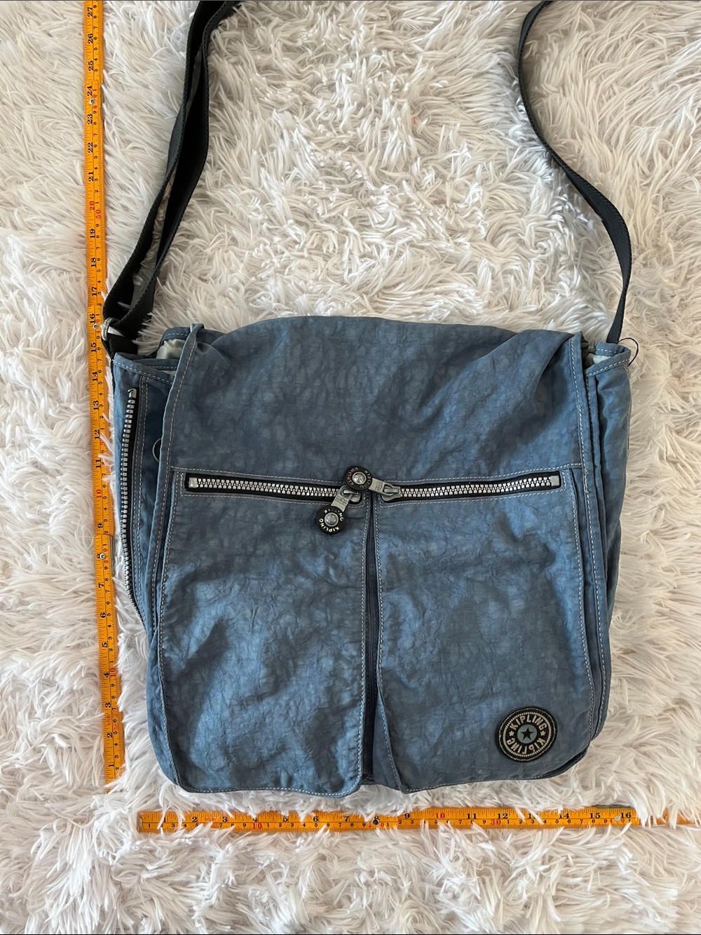 Kipling eleva nylon shoulder bag - Picture 3 of 8